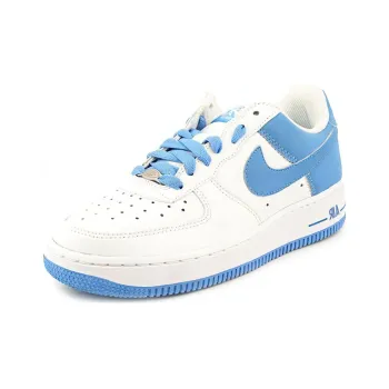 Nike Air Force 1 Coverage Impact Resistance Low-Top Skateboard Shoes Women's University Blue