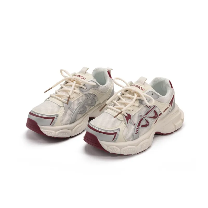 Warrior Abrasion Resistant Slip Resistant Low Top Chunky Sneakers Women's-2