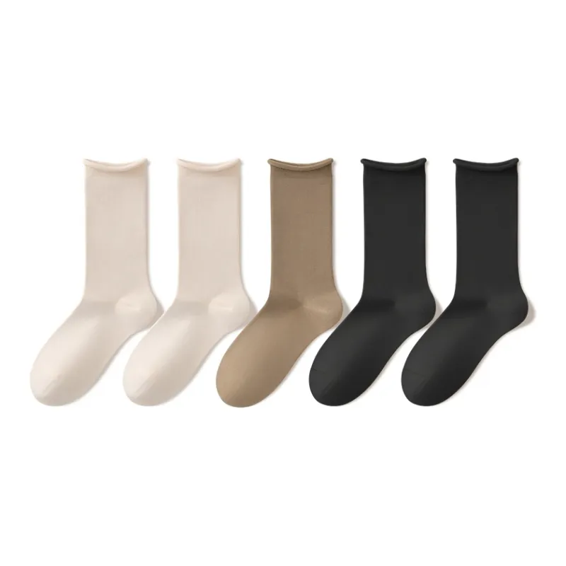 B&C.Room Mid Calf Socks Fall Winter Women's 5 Pack-15