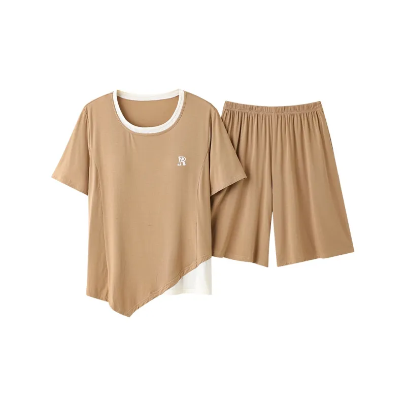 William Pajama Set Women's Brown-0