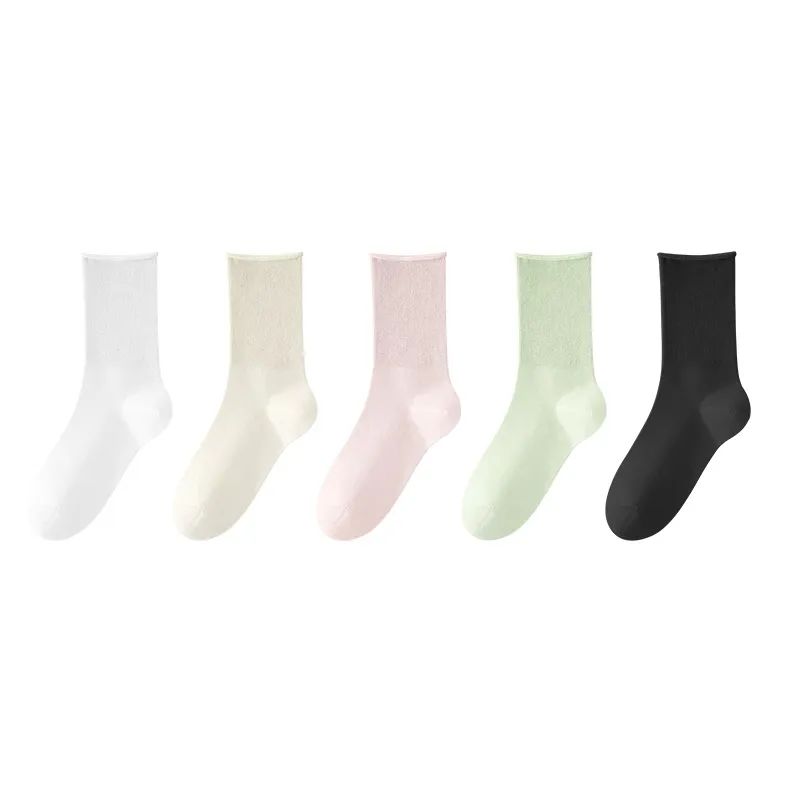 B&C.Room Mid Calf Socks Women's 5 Pack-14