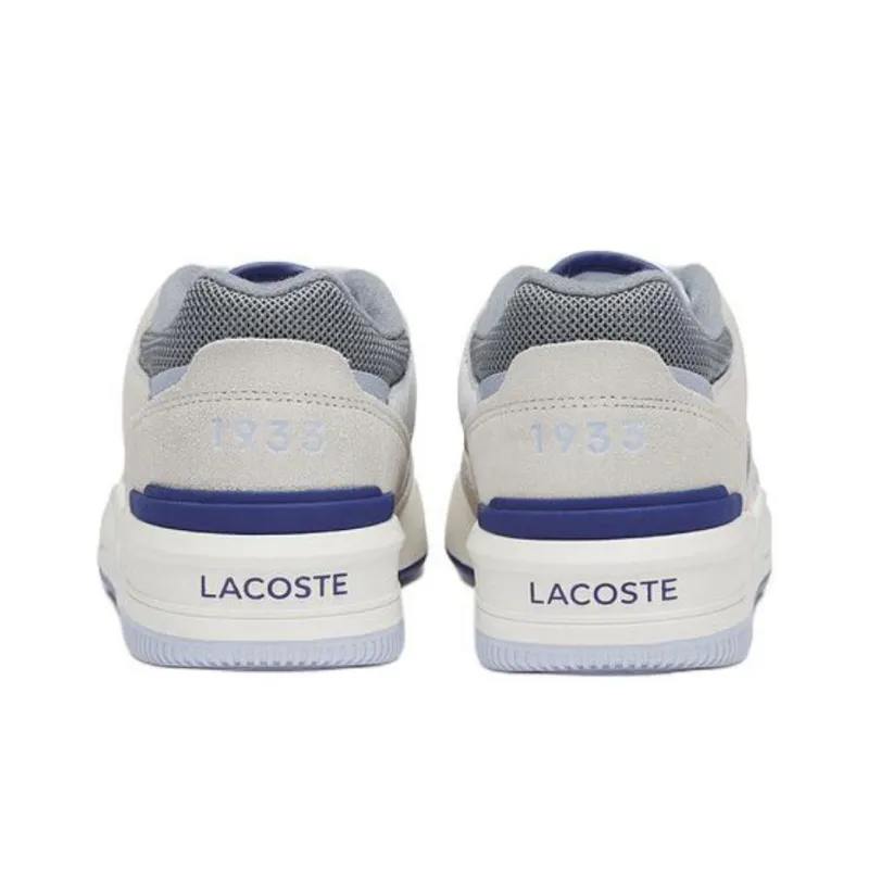 LACOSTE Low Top Skateboard Shoes Women's Light Blue-3