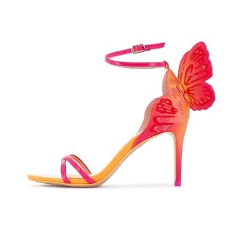 Sophia Webster Chiara Leather Heeled Sandals Women's