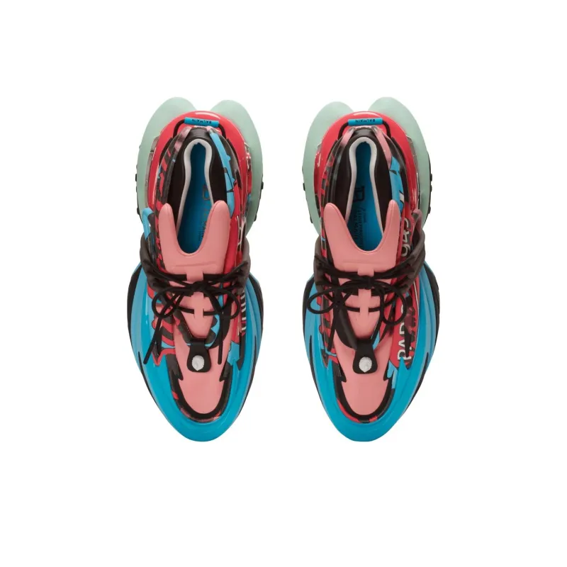 BALMAIN Unicorn Low Hollow sole Trainers-5