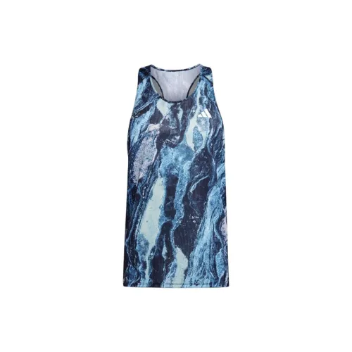 Adidas Airchill Tank Tops Men Blue