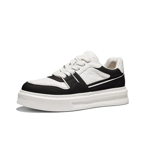 Hautton Jeans Skateboard Shoes Men Low-Top