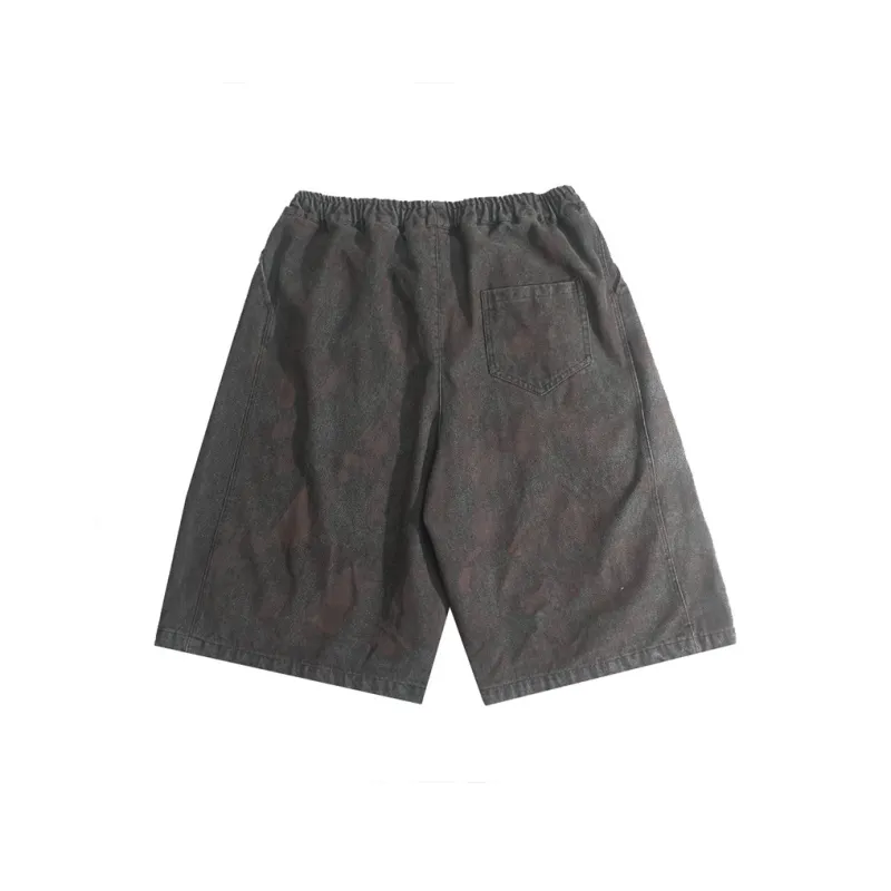 UUCSCC Denim Shorts Men's Black-2