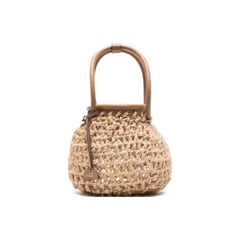 CULT GAIA Enya Interwoven Tote Bag