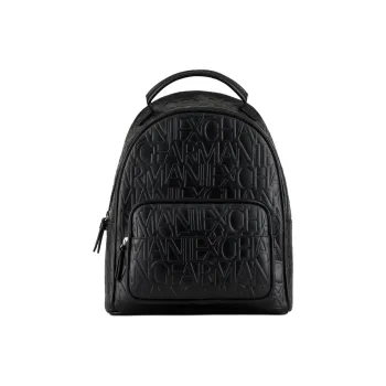 ARMANI EXCHANGEAE Polyester With Polyurethane Backpack Trumpets Women's Black