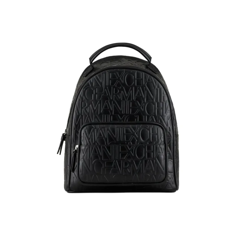 ARMANI EXCHANGEAE Polyester With Polyurethane Backpack Trumpets Women's Black-0