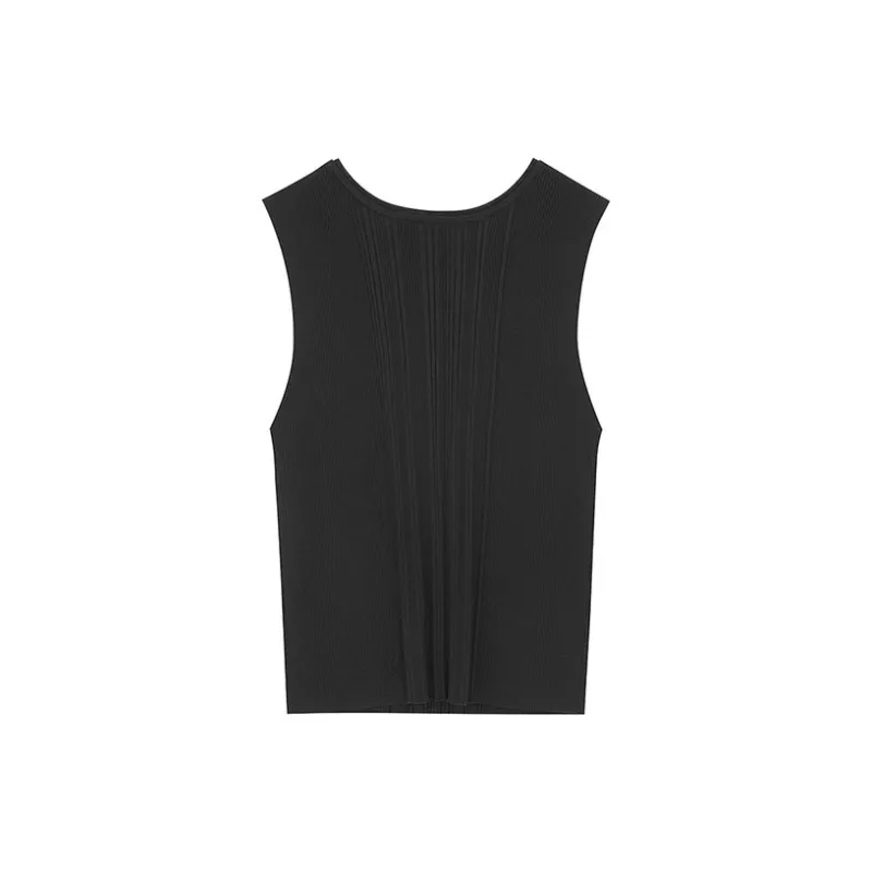NINE WEST Tank Tops Women's Black-1