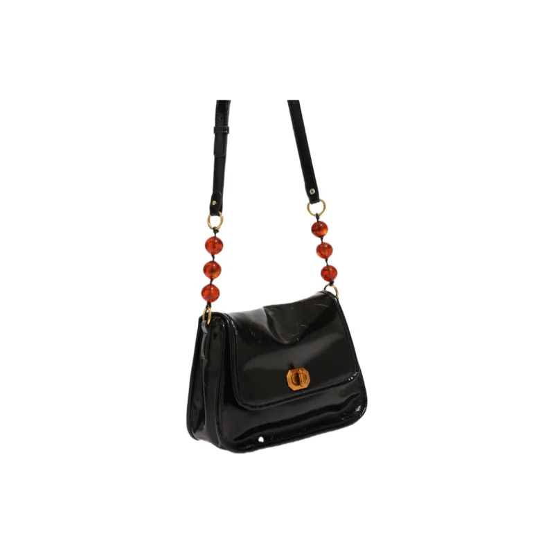 DALO PU Handbag, Shoulder Bag, Crossbody Bag Women's Classic Black/Ivory-3