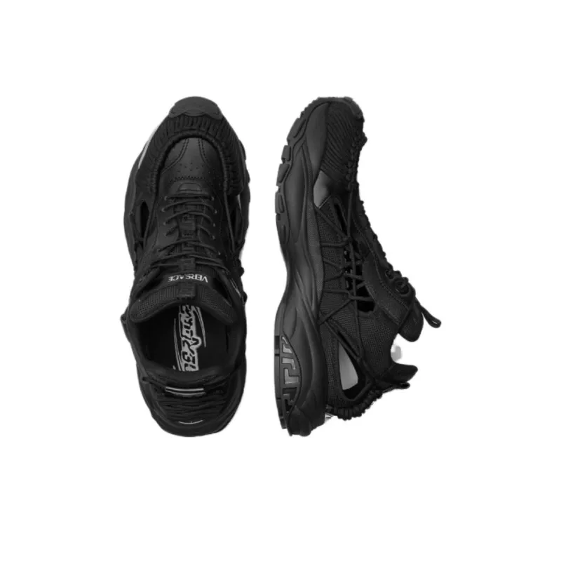 VERSACE Mercury Low Top Casual Shoes Men's Black-3