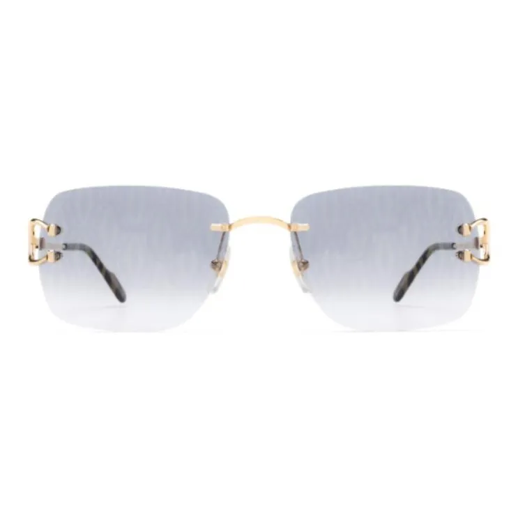 Cartier Rectangle Frame Sunglasses-1