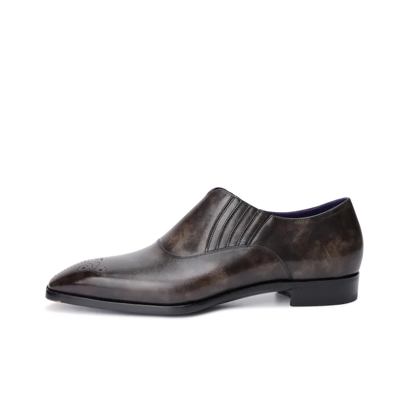 Kitamachi Long Whale Sucking River Lazyman Dress Shoes Men's-7