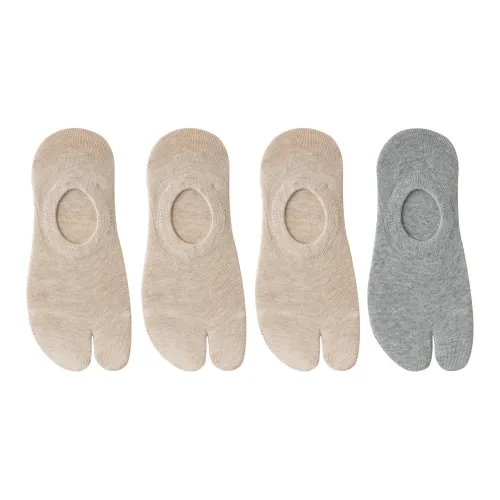 XXLLG No Show Socks Women's 4 Pack