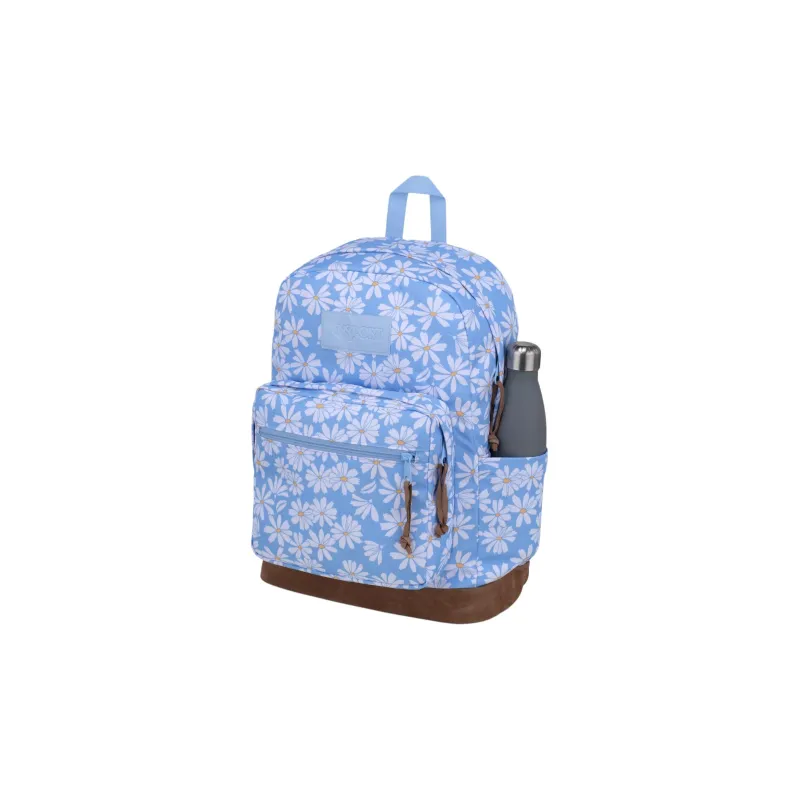 JanSport Suede Backpack Regular Three-Color Violet Blue-2