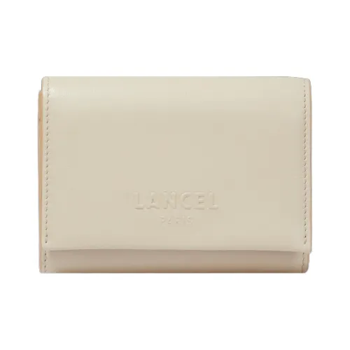 LANCEL Billie Leather Flap Wallet