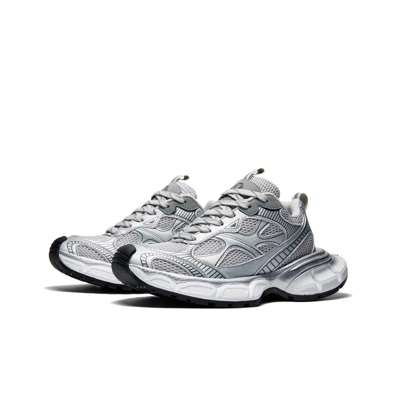 HUANG AIMIAO Wear-Resistant Breathable Height Increasing Low-Top Chunky Sneakers Unisex-3