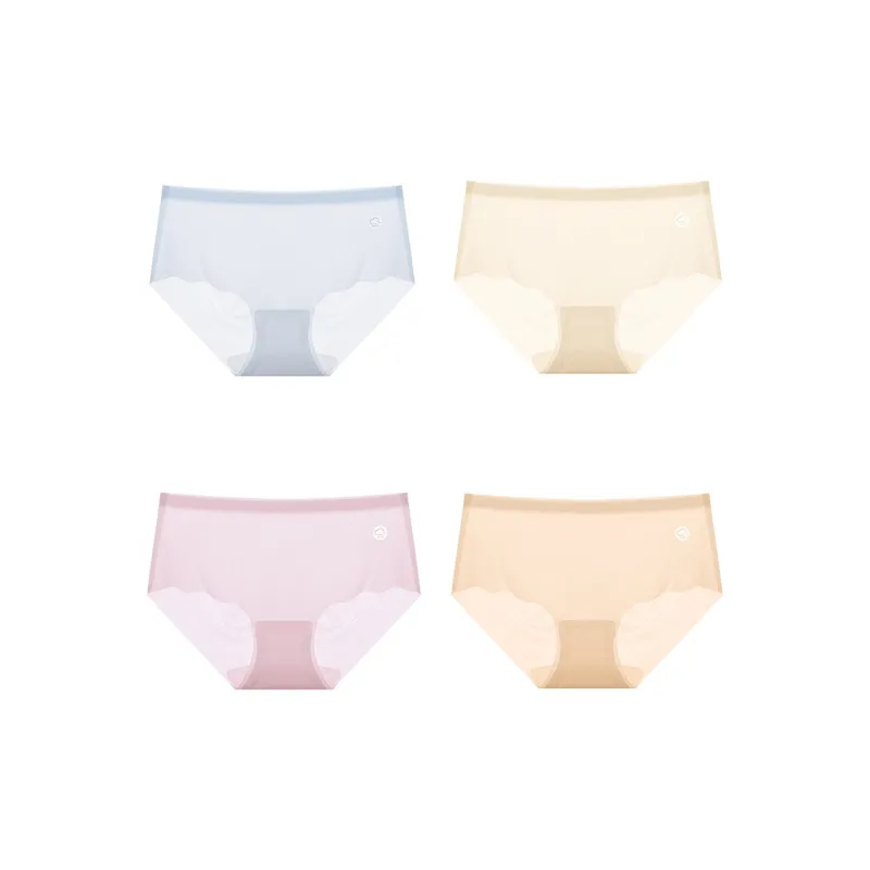 Flowers In Water Underpants Women's 4 Pack-16
