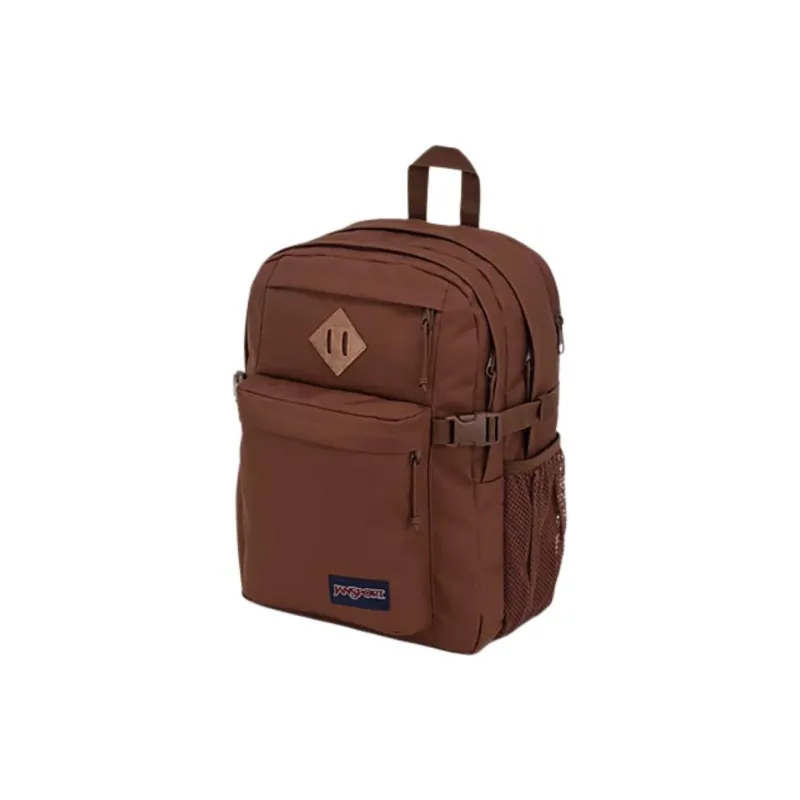 JanSport Suede Laptop Backpack Unisex Brown-2