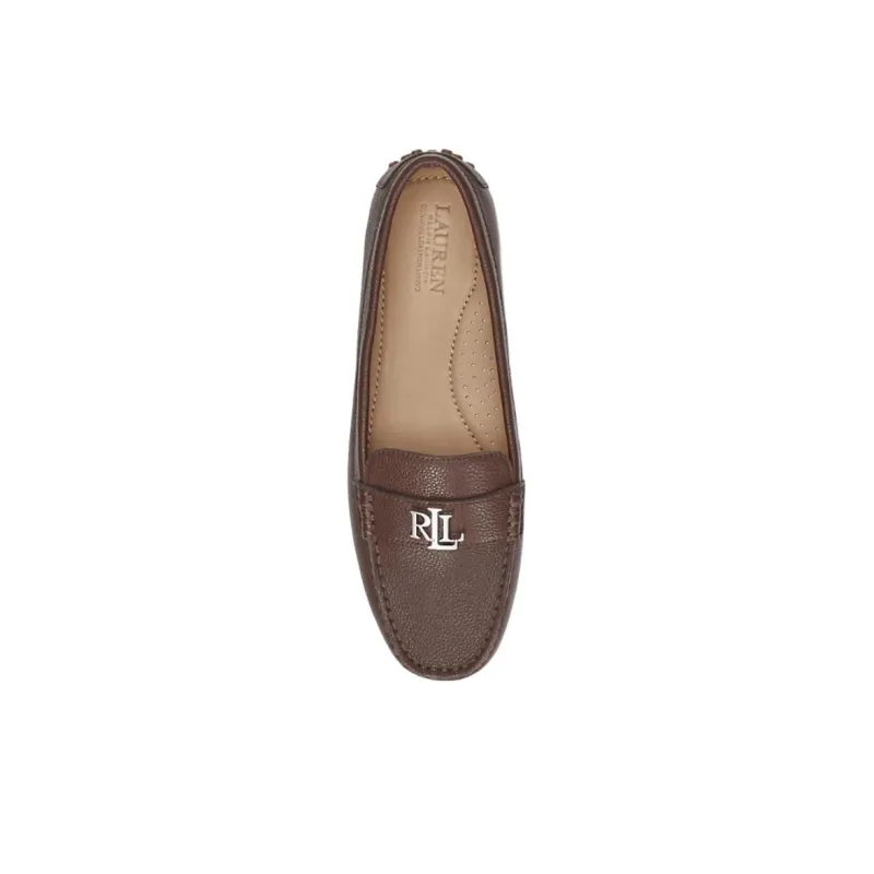 LAUREN RALPH LAUREN Barnsbury Beanie Shoes Women's Brown-3