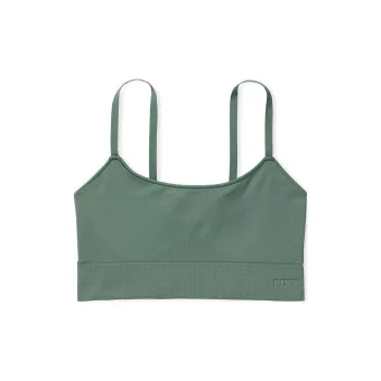 Victoria's Secret PINK SEAMLESS SCOOP SPORTS BRA/Fresh Forest Bra Women's Fresh Forest