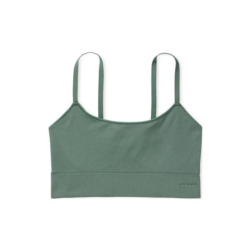 Victoria's Secret PINK SEAMLESS SCOOP SPORTS BRA/Fresh Forest Bra Women's Fresh Forest-0