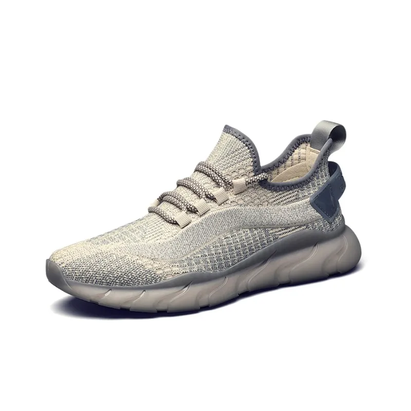 Bansley Anti Slip Wear Resistant Low Top Running Shoes Men's-7