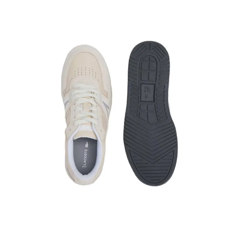 LACOSTE Low-Top Skateboard Shoes Men's Greige-4