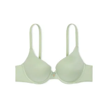 Victoria's Secret BODY By VICTORIA 7449 Comfort Fit Perfect Shape Push-Up Smooth Bra Women's Green