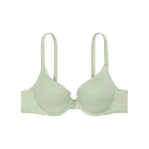 Victoria's Secret BODY By VICTORIA 7449 Comfort Fit Perfect Shape Push-Up Smooth Bra Women's Green