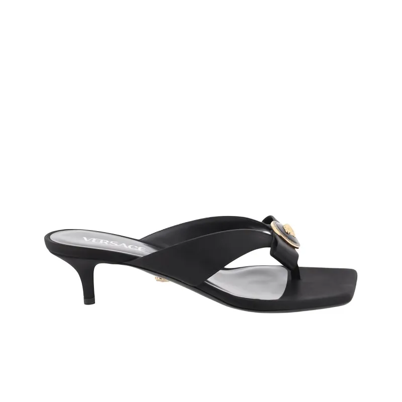 VERSACE Bow Detailed Heeled Sandals Women's-1