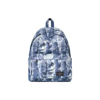 MR.ACE HOMME Polyester Backpack Regular Unisex Prussian Blue
