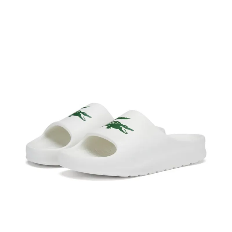 LACOSTE Slide Slippers Men's White-2
