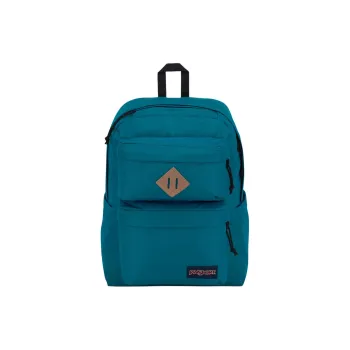 JanSport Nylon Backpack Unisex Deep Lake Blue