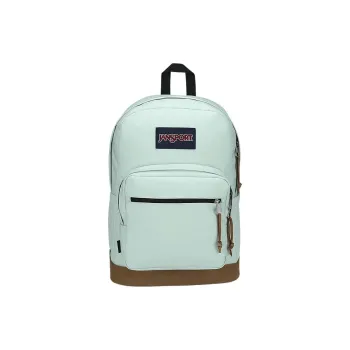 JanSport Cordura Fabric Bonded Suede Backpack Unisex Fresh Mint