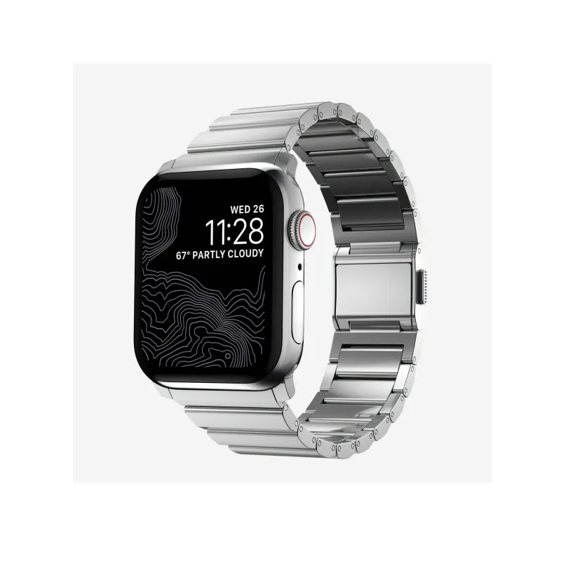 Yu Qing Apple Compatibility Watch Band Stainless Steel Material-2