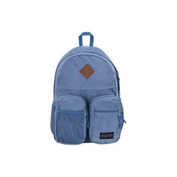JanSport Polyester Backpack Unisex Element Blue Corduroy