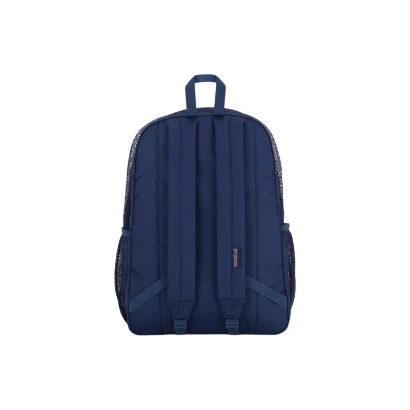 JanSport Recycled Polyester Mesh Backpack Unisex Marine Blue-2