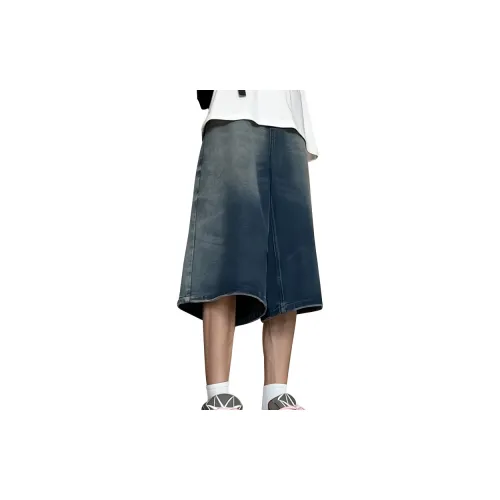 IGOI Denim Shorts Unisex Blue