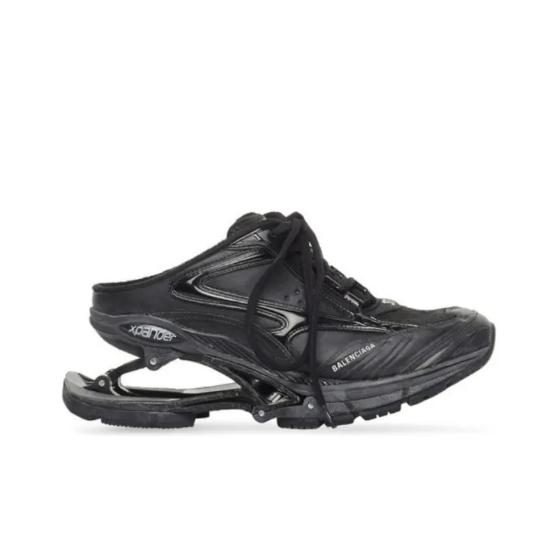 Balenciaga X Pander Low Top Casual Shoes Women's Black-1