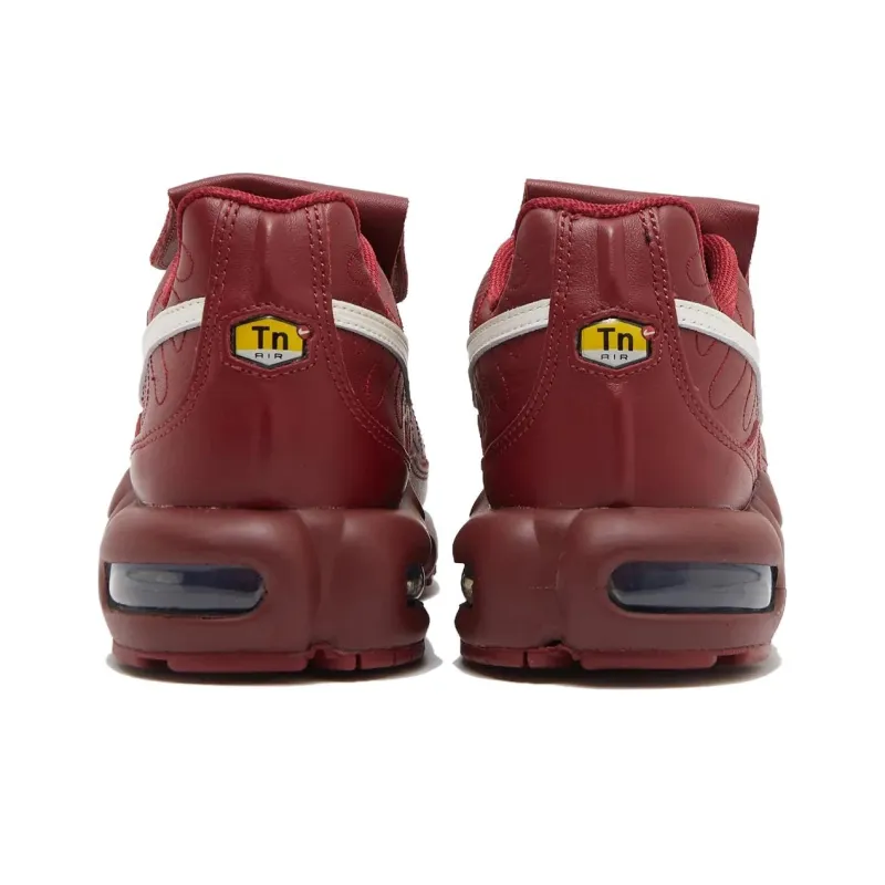 Nike Air Max Plus TIEMPO Cushioning Anti Slip And Wear Resistant Low Top Casual Shoes Men's Red-3