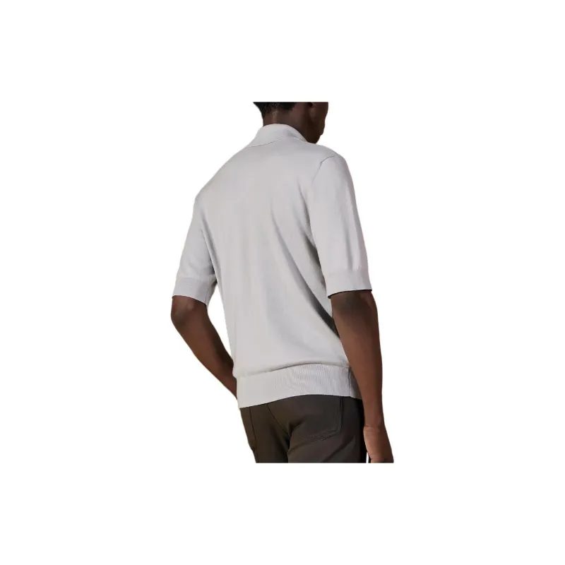 HERMES SS24 Polo Shirt Men's Misty White-1