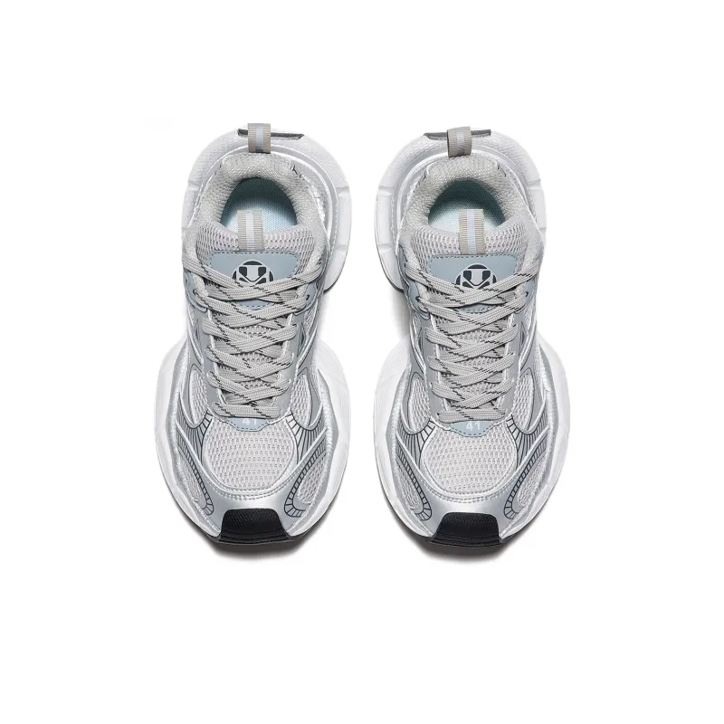 HUANG AIMIAO Wear-Resistant Breathable Height Increasing Low-Top Chunky Sneakers Unisex-4
