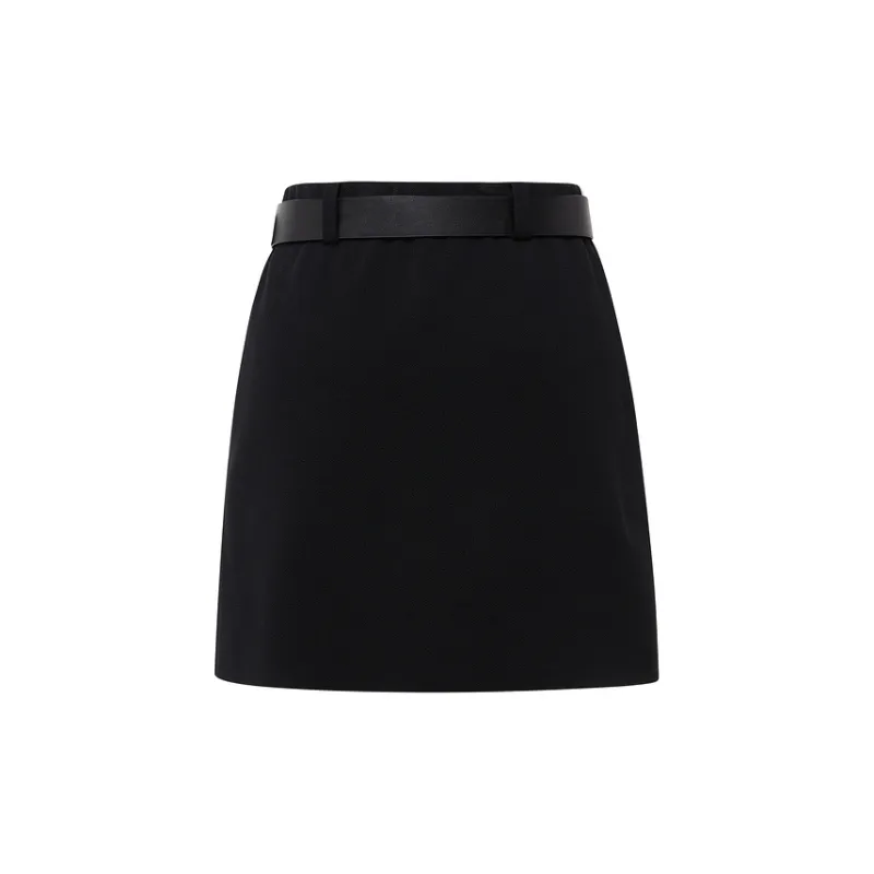 D'zzit Casual Short Skirts Women's Black-1