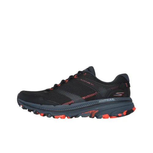 Skechers Go Run Trail Running Shoes Men Low-Top Black