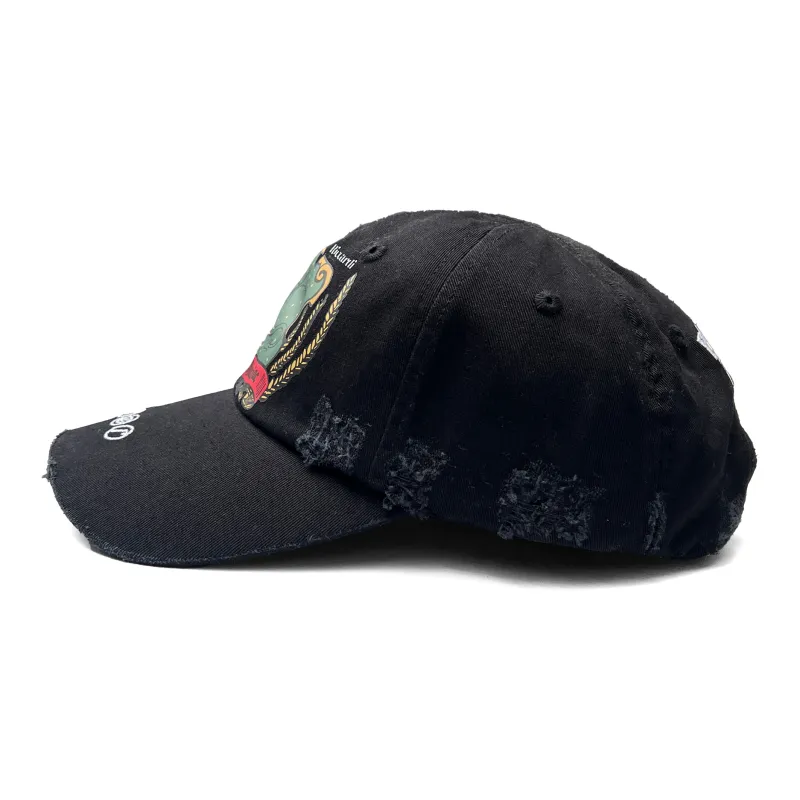 CEEC LA 100% Cotton Baseball Caps Unisex Black-2