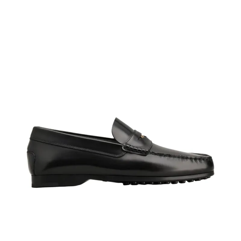 TOD'S Gommino Logo Plaque Slip On Loafers-1