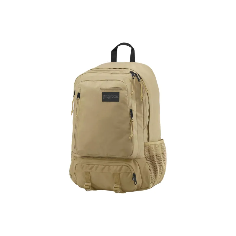 JanSport Recycled Polyester Backpack Unisex Dark Brown-1